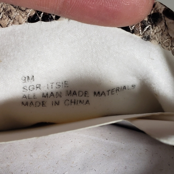 Sugar Itsie Natural Texture Man Made Ankle Boots Sz 9M - Picture 8 of 9